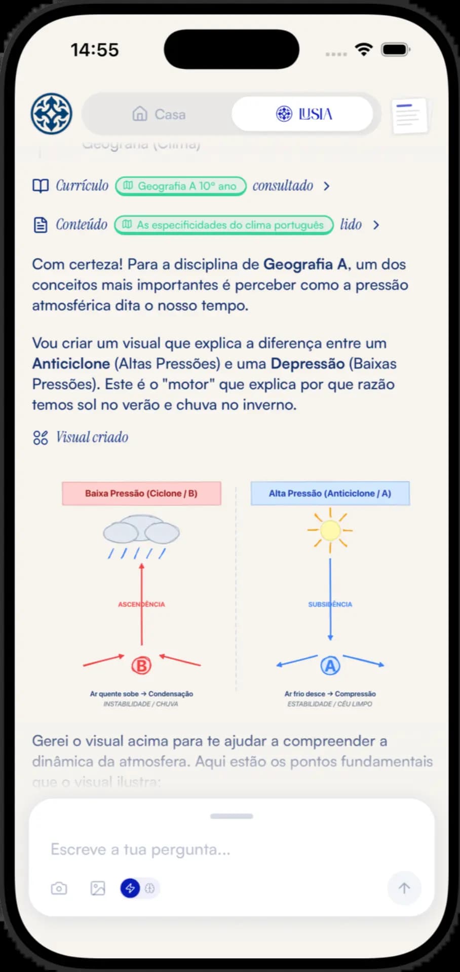 Tire dúvidas a qualquer hora